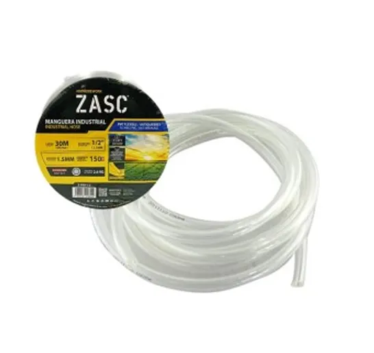 [FMC0164] MANGUERA CRISTAL 1/2"x30 mts. ZASC
