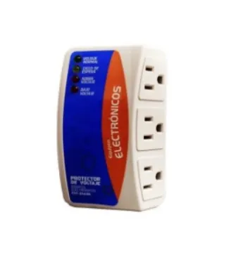 [FPD0185] PROTECTOR DE VOLTAJE P/EQUIPOS ELECTRONICOS 3 TOMAS 120 V. FERCO
