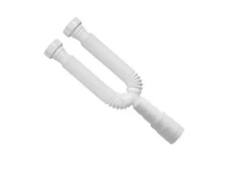 [FSP0199] SIFON PLASTICO DOBLE, EXTENSIBLE P/FREGADERO. AQUAFINA