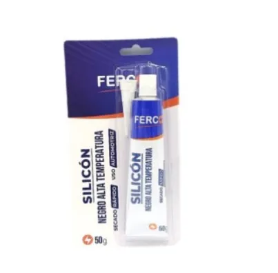 [FSN0202] SILICON NEGRO ALTA TEMPERATURA 50GRS. FERCO