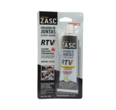 [FST0205] SILICON TRANSPARENTE ALTA TEMPERATURA 85ML. ZASC