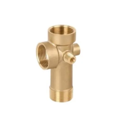 [FTD0210] TEE DE 5 VIAS BRONCE P/BOMBA (9cm) 25BAR/362.5PSI. USA