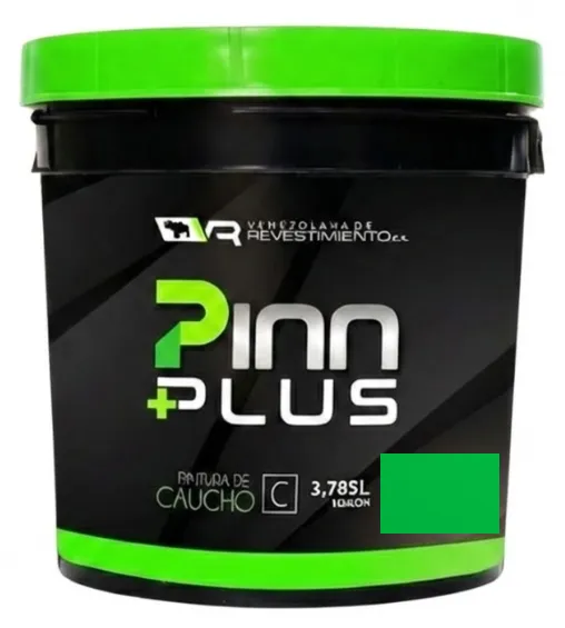 [IPT0106] CAUCHO VERDE LIMA PINNPLUS GALON TIPO C