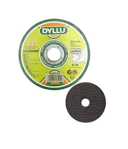 [FDD0098] DISCO DE CORTE 5" EXTRA FINO (125x1.0x22.2mm) DYLLU