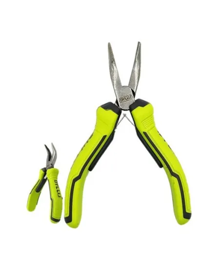 [FAT0023] ALICATE TIPO PINZA PUNTA CURVA 4.5""(115MM) MINI. DYLLU