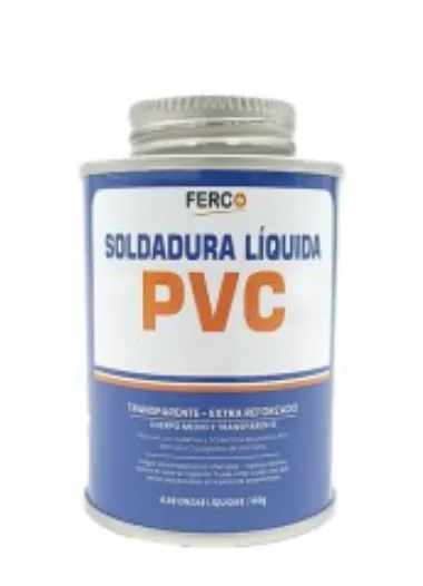 [FSP0200] SOLDADURA PARA TUBO PVC TRANSPARENTE 130GRS FERCO
