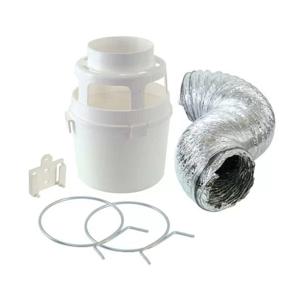 Ducto Secadora Alumínio Recipiente 4″ x 150cm 211L LAMBRO