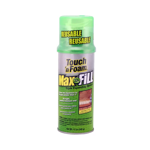 Espuma Poliuterano Spray MAXFILL 340g Touch’n Foam