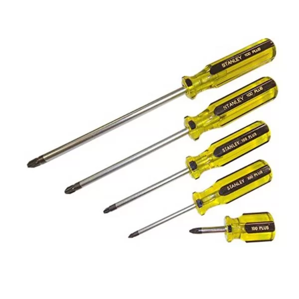 Juego Destornillador 100 plus 5pzas Stanley
