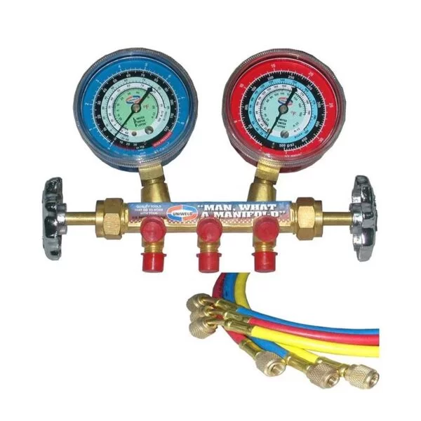 Juego Manómetro C/Roja QALS3SM-1 UNIWELD