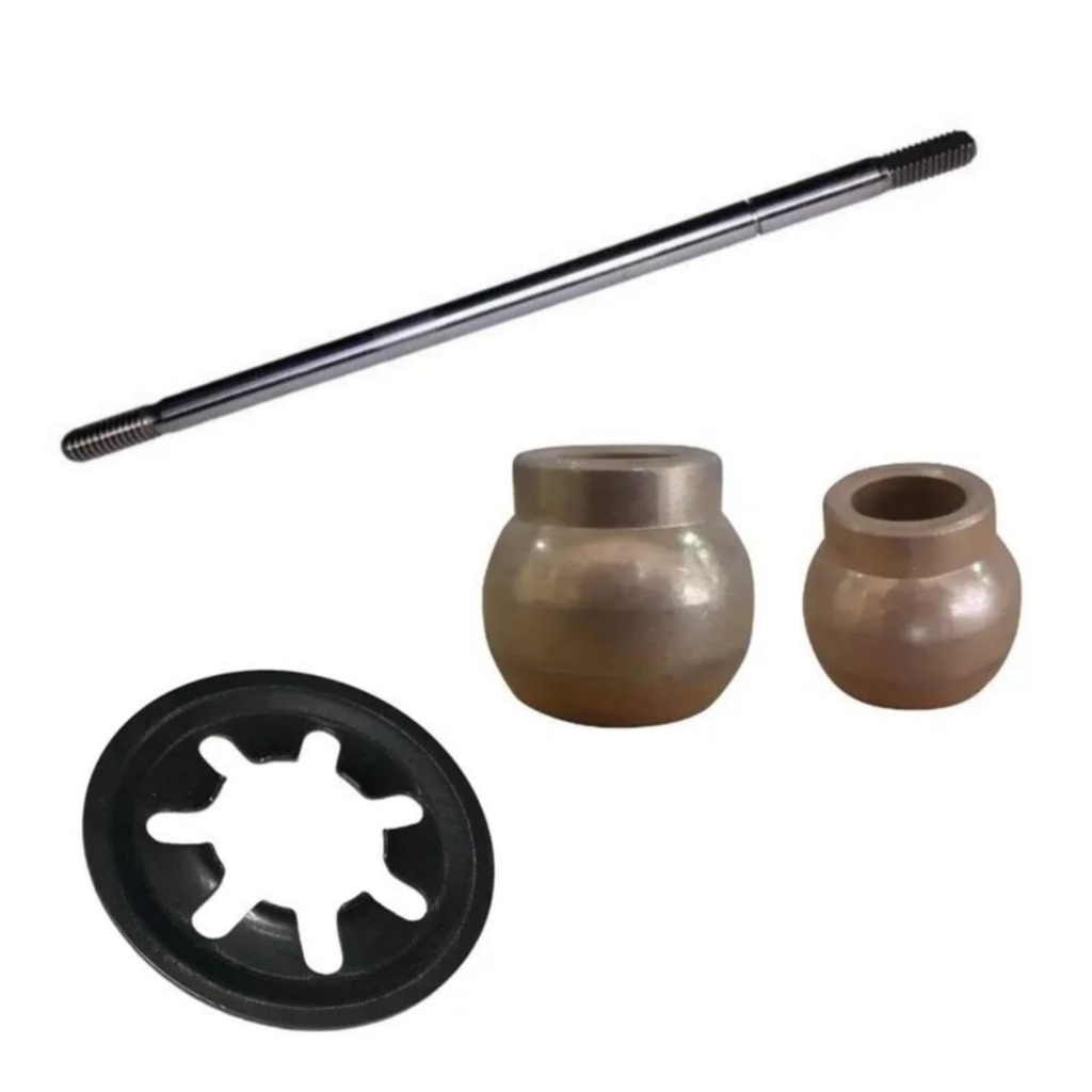 [KIT0121] KIT DE EJE FM ASPA ROJA+ 2 BOCINAS + 2 RETEN