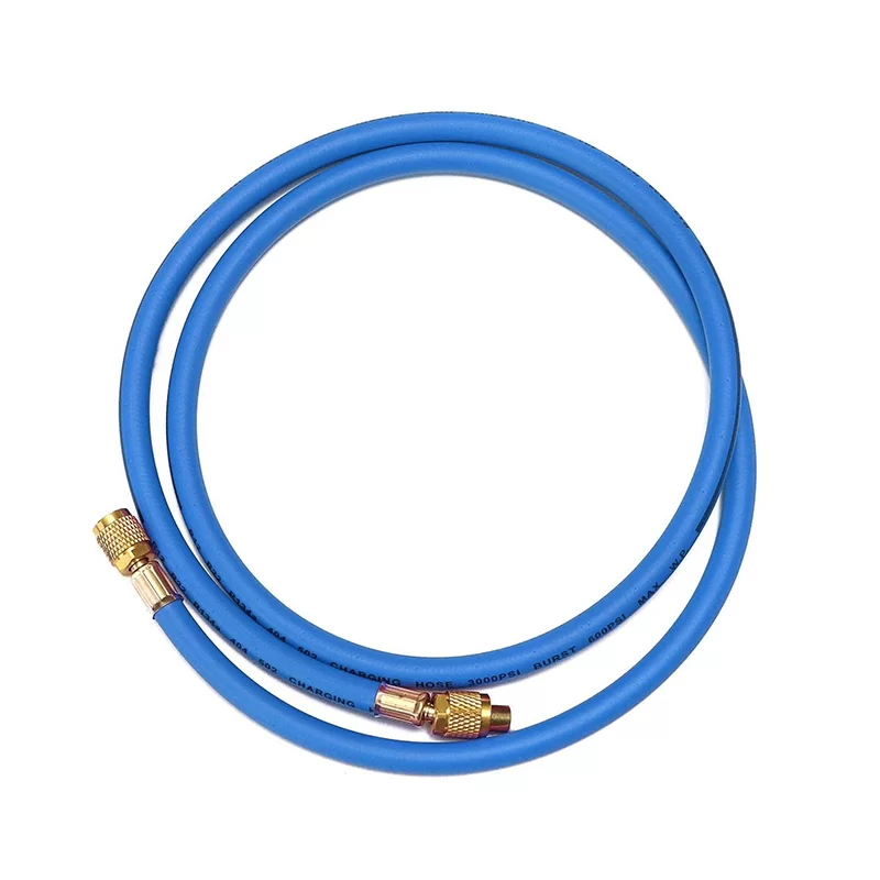 Manguera Manómetro Larga 1/4″x1/4″ 45º 150cm R22 R12 R502