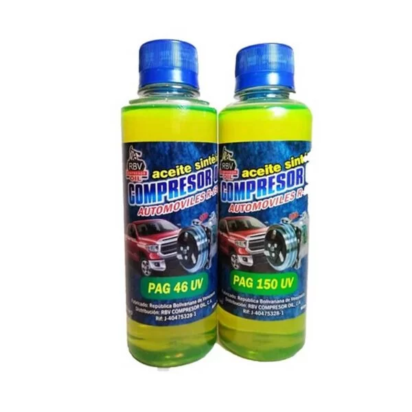 Aceite Refrigerante PAG-150 8oz 237ml UV