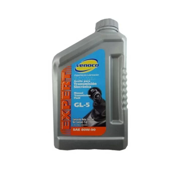 Aceite Transmisión Sincrónica SAE 80W-90 GL-5 Venoco 946ml