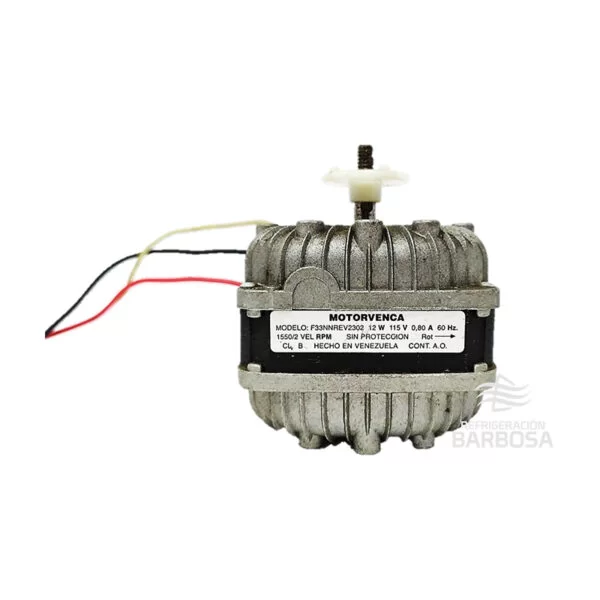 Motor Ventilador 12W 1550RPM 115V Motorvenca