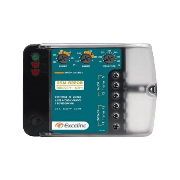 Protector Aire Acondicionado 220V GSM-R220B Exceline