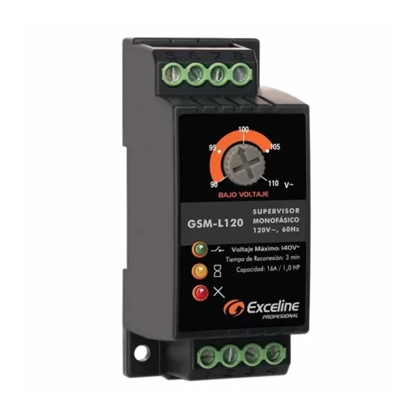 Protector Monofásico 120V GSM-L120 Exceline