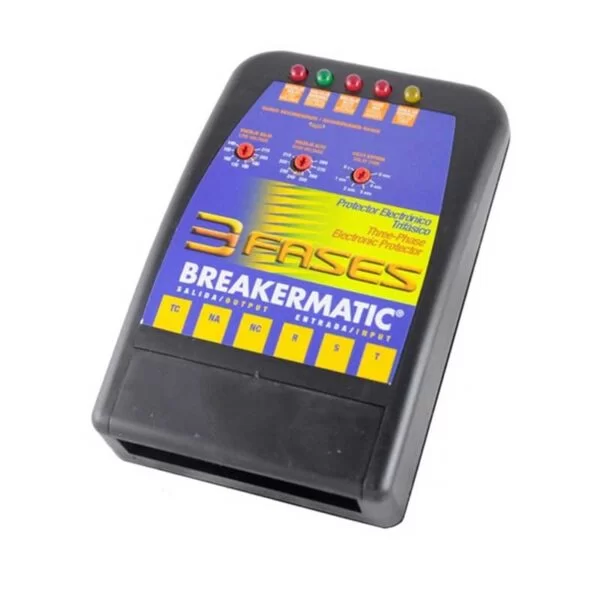 Protector Trifásico 220V PTE-208 Inteligente BREAKERMATIC