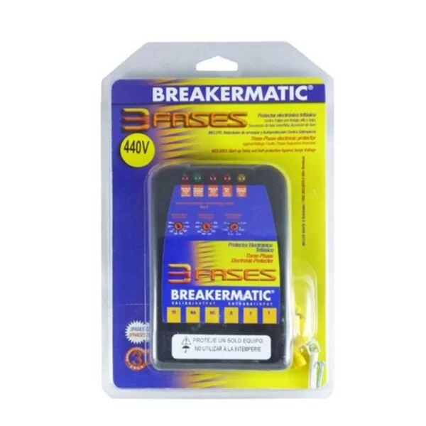 Protector Trifásico 400V PTE-440A00 BREAKERMATIC