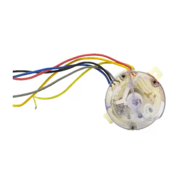 Reloj Lavadora 6 Cables Redondo Orejas Inclinadas