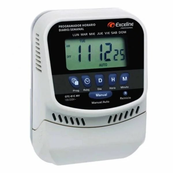 Reloj Programable GTC-B1CMV 110V-220V Exceline