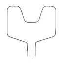 Resistencia Horno 220V 2585W WB44T10010 CH44T10010 Supco Frigidaire Electrolux