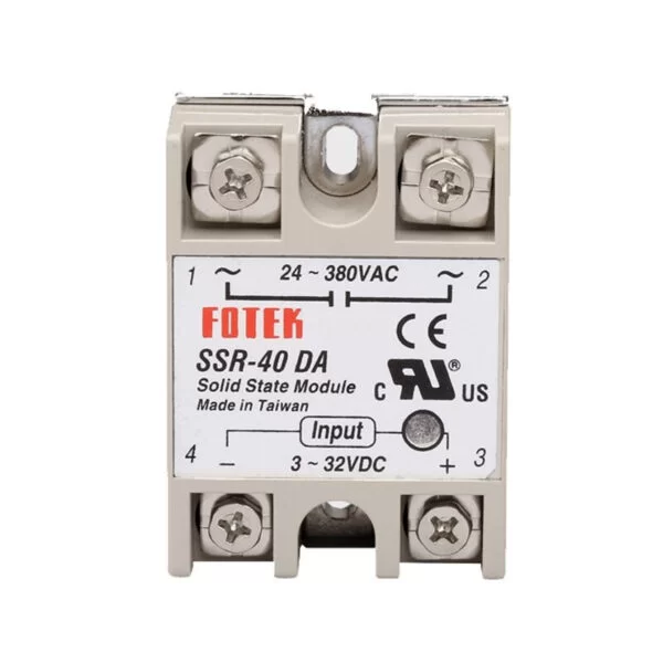 Relé Relay Estado Sólido SSR-40DA Genérico