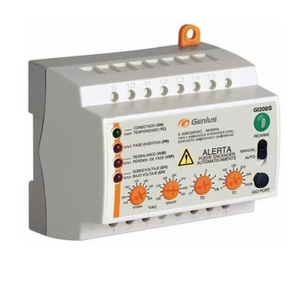 Relé Trifásico GI208S Exceline
