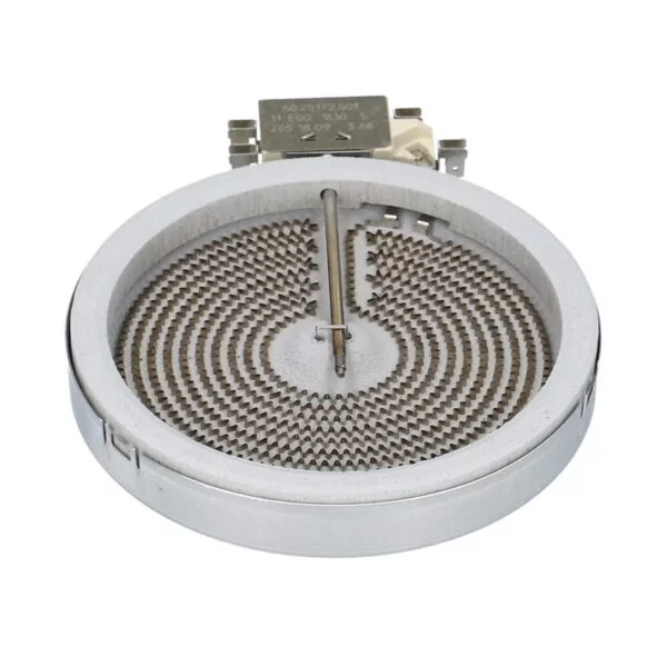 Resistencia Vitrocerámica Cocina Eléctrica 140MM 1200W C00269241 60.25172.000 Ariston Whirlpool Teka EGO