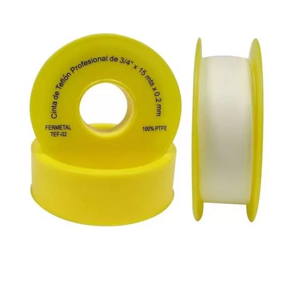 Rollo Cinta Teflón 3/4″ 15m