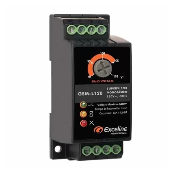 Supervisor Monofásico 110V GSM-L120 Exceline