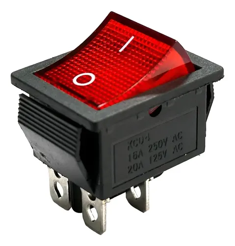 Switch Lavadora N-05 Kcd4 Rojo