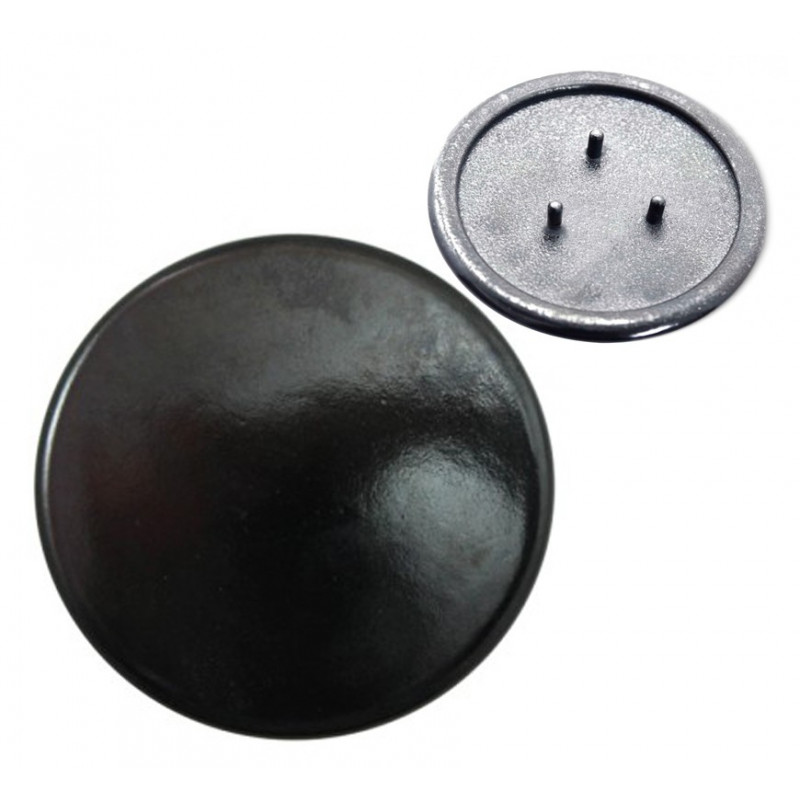 [CZ2161] TAPA QUEMADOR ALUMINIO PEQ MABE 3 PUNTAS