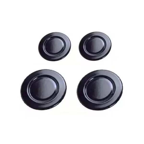 Tapas Quemadores Cocina Gas 1 55MM + 2 75MM + 1 100MM Mabe Whirlpool GE