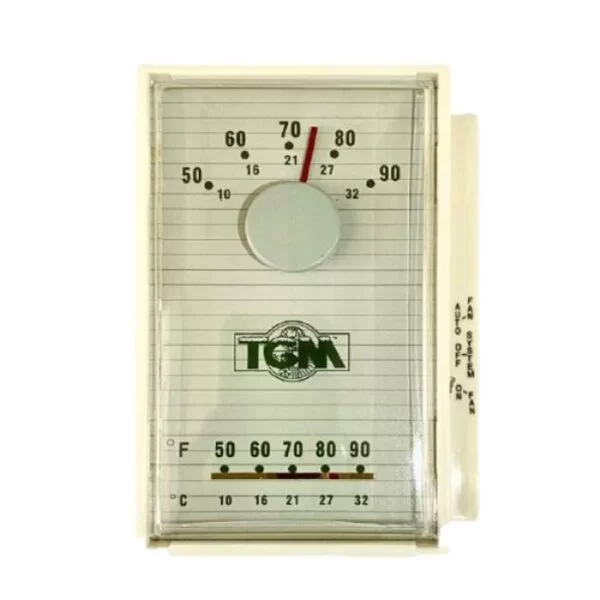 Termostato Analógico 24V 1 Etapa 50ºF a 90ºF E-56 TGM