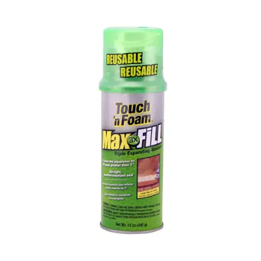 Espuma Poliuterano Spray MAXFILL 340g Touch’n Foam