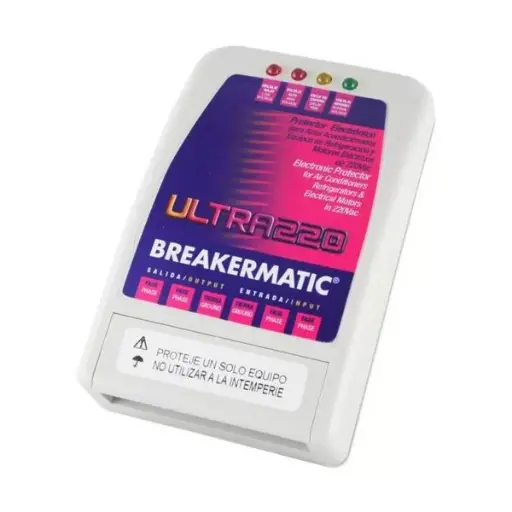 Protector Aire Acondicionado 220V PBE220-B00 BREAKERMATIC