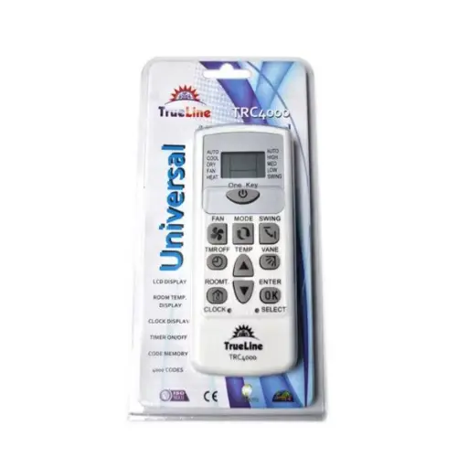 Control Remoto Aire Acondicionado 4000 Códigos TRC4000 Trueline